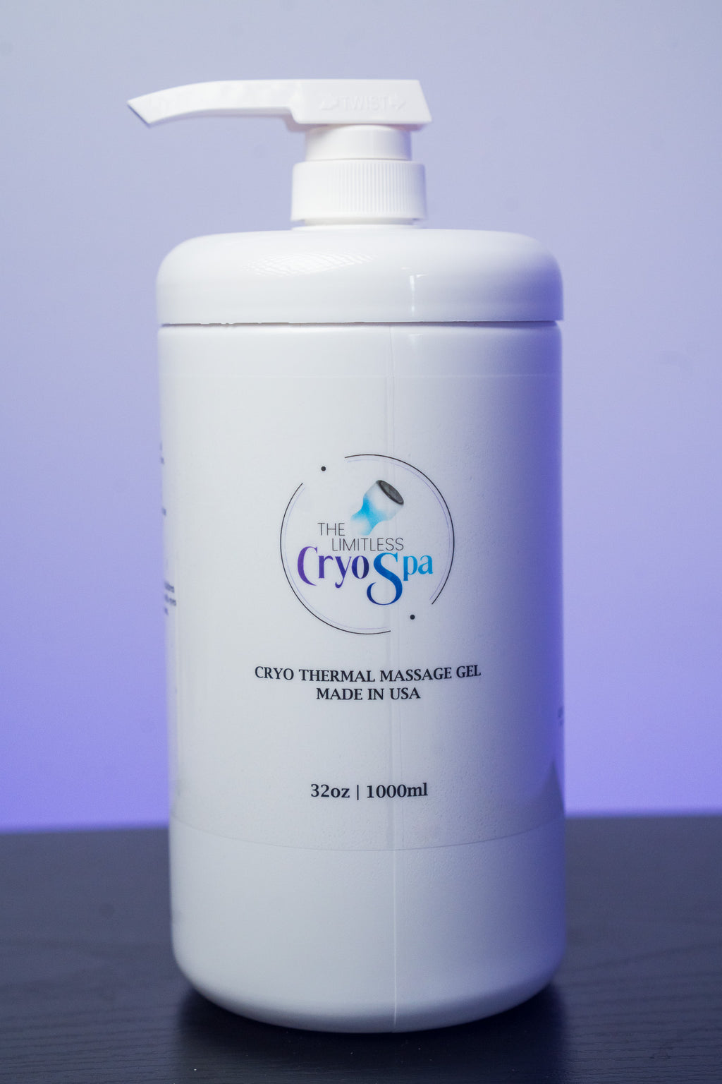 Cryo Thermal Massage Gel - Professional Formula (32oz/1000ml)