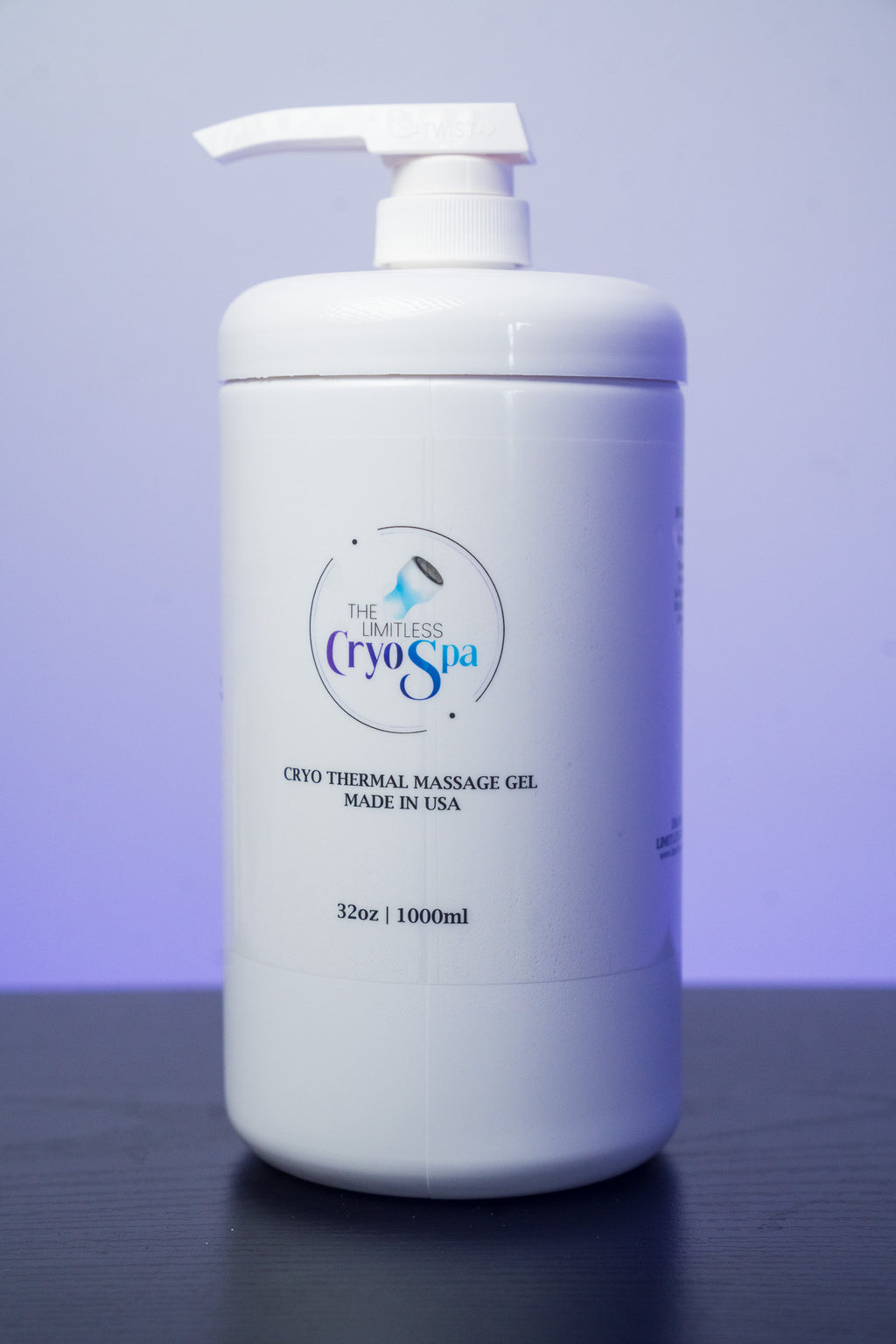 Cryo Thermal Massage Gel - Professional Formula (32oz/1000ml)